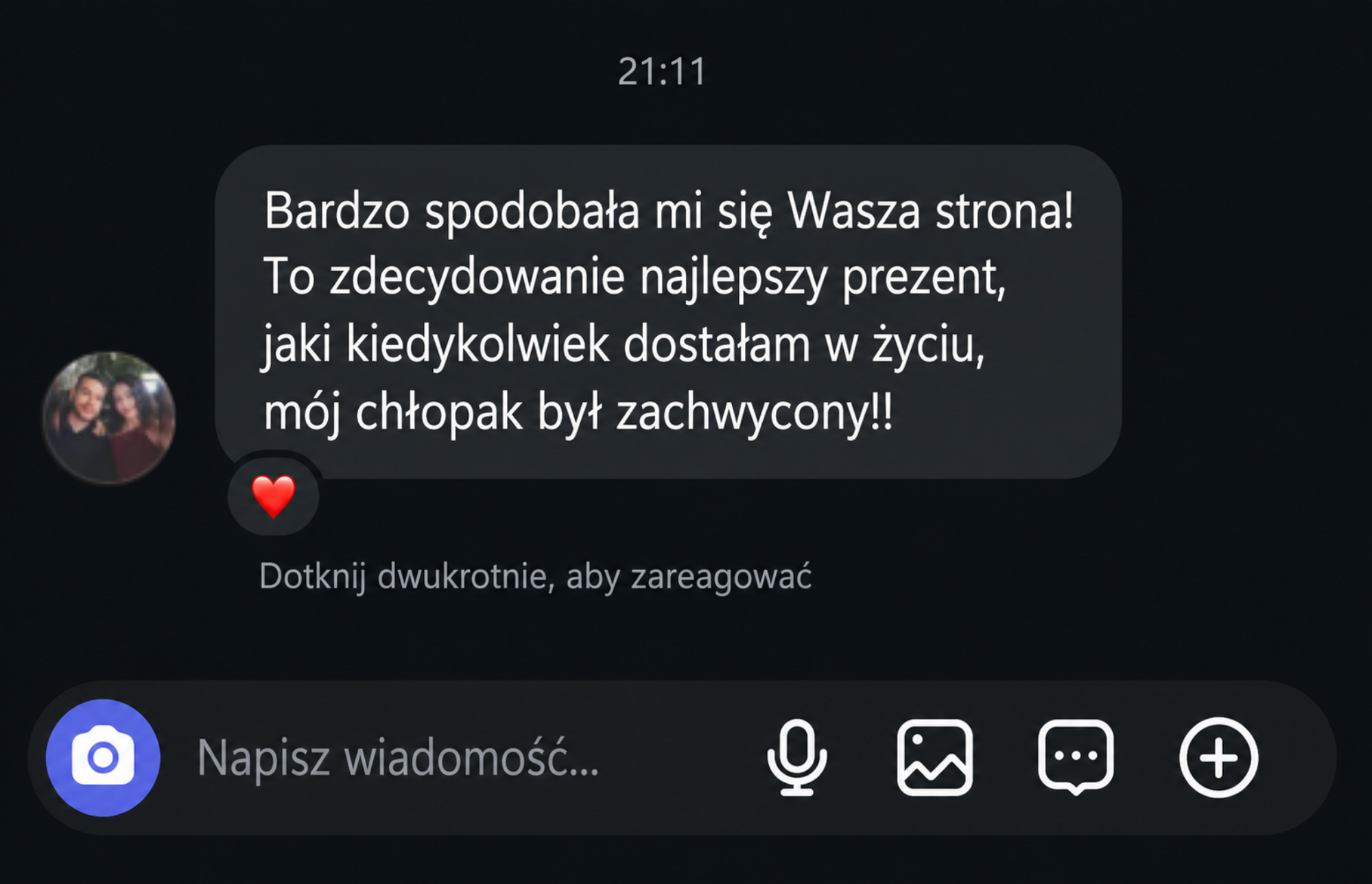 Prawdziwa opinia klienta 3